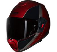 Casque Modulable Nolan N120-1 VERNICIATURA SPECIALE 344 Rosso viscerale / Nero
