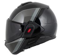 Nolan N120-1 Verniciatura Speciale Casque Modulable Noir/Argenté/Gris XL unisex
