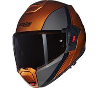 Nolan N120-1 Verniciatura Speciale N-Com Casque, noir/ocre, Taille S (56)