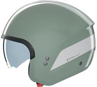 Nolan N20-2 Dolce Vita 348, casque ouvert XL Vert/Blanc Vert/Blanc