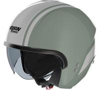 Casque Jet Nolan N20-2 DOLCE VITA 348 Verde grigio / Bianco