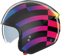 Nolan N20-2 Policromo 345, casque ouvert M Noir/Bleu/Mauve/Fuchsia/Jaune Noir/Bleu/Mauve/Fuchsia/Jaune
