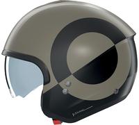 Nolan N20-2 Viceversa 343, casque ouvert XXS Mat Gris/Noir Mat Gris/Noir