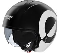 Nolan N20-2 Viceversa 344, casque ouvert S Mat Noir/Blanc Mat Noir/Blanc