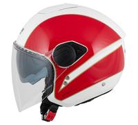 Nolan N20-2 VISIÈRE TRICOLORE Casque Jet Blanc/Rouge/Vert M unisex