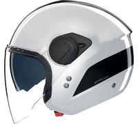 Nolan N20-2 Visor Dolce Vita 348, casque ouvert XL Blanc/Noir Blanc/Noir