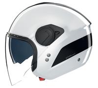 Nolan N20-2 VISOR DOLCE VITA Casque Jet Blanc/Noir 2XS unisex