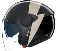 Nolan N20-2 Visor Impeto 344, casque ouvert XXL Noir/Beige Noir/Beige
