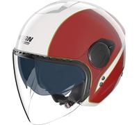 Nolan N20-2 Visor Tricolore Open Face Helmet Blanc M