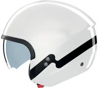 Nolan N20-2 Zefiro 341, casque ouvert XXS Blanc/Noir Blanc/Noir