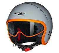 Nolan N21 Casque Unisexe, Gris/Orange, XS