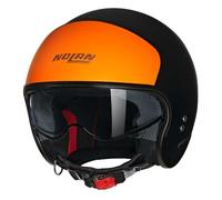 Nolan N21 Casque Unisexe, Noir/Orange, m