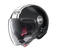 Nolan N21 Visor 06 Dolce Vita Casque jet (noir mat/blanc) Taille S (55)