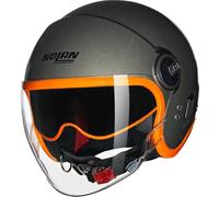 Nolan N21 Visor Casque Unisexe, Pierre/Orange, m