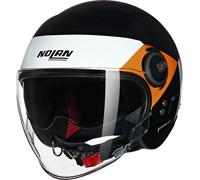 Nolan N21 Visor Onirico 345, casque ouvert XL Noir/Blanc/Orange/Gris Noir/Blanc/Orange/Gris