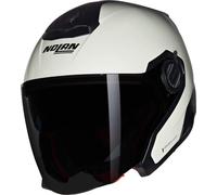 Nolan N40-5 06 Classico Nobile N-Com casque jet, blanc nacré, 2XL (63)