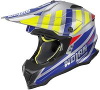 Nolan N53 Cliffjumper Casque de motocross, Gris/bleu, Taille XS (55)