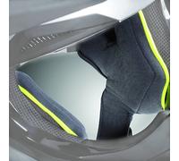 Nolan N53 Clima Comfort Garnitures de joue, Gris foncé, Taille XL
