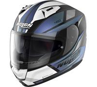 Nolan N60-6 Downshift Casque, noir-bleu, taille XL pour homme