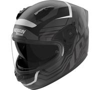 Nolan N60-6 Eclettico Casque, noir/gris, Taille M (58)