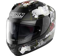 Nolan N60-6 Gemini Replica C. Checa Casque, Noir/Blanc, Taille XL (62)