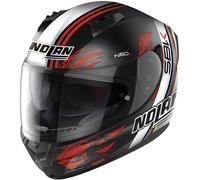 Nolan N60-6 SBK 2023 Casque, Noir mat/rouge/blanc, Taille XL (62)
