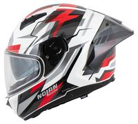 Nolan Casque intégral N60-6 Sport Corsa 356 XL Blanc/Gris/Rouge/Argent