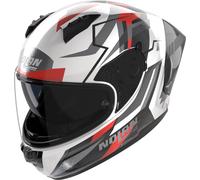Nolan Casque intégral N60-6 Sport Corsa 356 Blanc/Gris/Rouge/Argent Taille S