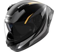 Nolan Casque intégral N60-6 Sport Lesmo 354 Noir/Gris/Gris foncé/Or Taille M (58)