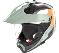 Nolan N70-2 X 06 Selvado Casque, noir-vert, taille M pour homme