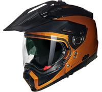 Nolan N70-2 X Classico Nobile 318, casque modulaire XL Orange Foncé/Noir Orange Foncé/Noir