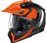 Nolan N70-2 X Decurio N-Com Casque, noir/orange, Taille XXS (54)