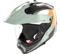 Casque Cross-Over Nolan N70-2 X SELVADO 348 Nero/Verde grigio/Bianco/Arancione