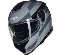 Nolan N80-8 Alfiere N-Com Casque, noir-gris, taille S pour homme