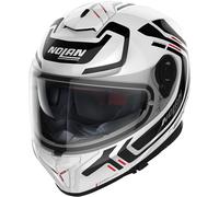 Nolan N80-8 Ally N-Com Casque, Blanc/Noir, Taille XL (62)
