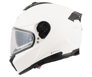 Nolan N80-8 Classic N-Com Casque Intégral Mat/Blanc XL unisex