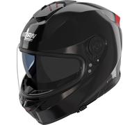 Nolan N80-8 Classico Nobile Casque, noir/rouge, Taille XS (55)