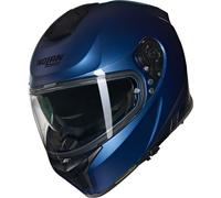 Nolan N80-8 Classico Nobile N-Com Casque, bleu, taille M pour homme