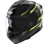 Nolan N80-8 Fervo Casque, noir-vert, taille S pour homme