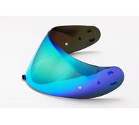 Nolan N80-8/N60-6/Sport Visière (Irridium Bleu Miroitant) Gr: Avec PINS