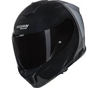 Nolan N80-8 Special Paint N-Com Helm, schwarz/grau, S (56)