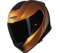 Nolan N80-8 Special Paint N-Com Helm, schwarz/ocker, L (60)