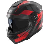 Nolan N80-8 Trittico Casque, noir-gris-rouge, taille 2XL pour homme