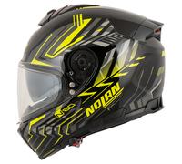 Nolan N80-8 Turbolence casque intégral Noir/Jaune XL noir XL