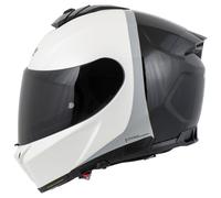 Nolan N80-8 Verniciatura Sp N-Com Casque Intégral Blanc/Noir L unisex