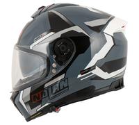 Nolan N80-8 Wanted N-Com Casque Intégral Noir/Gris/Blanc XS unisex