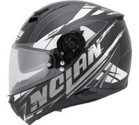 Nolan N87 Fulmen N-Com Casque Intégral Mat/Noir/Gris/Blanc XL unisex multicolore