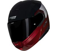 Nolan N90-3 06 Verniciatura Speciale N-Com Casque, noir-rouge, taille L pour homme