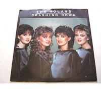 Nolan Sisters Crashing Down 7" Epic EPCA2378 EX/VG 1982 there is handwritten number on label there is 2mm drill hole in label rim