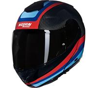 Casque Modulable Nolan X-1005 U.C. GRAN TOUR 348 Carbonio/Blu/Rosso/Azzurro